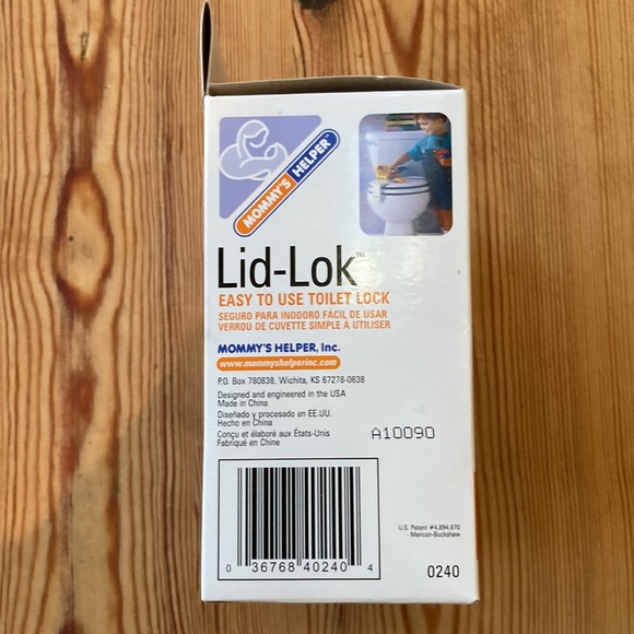 Child-Proof Toilet Lock, Lid-Lok - Picture 6 of 7